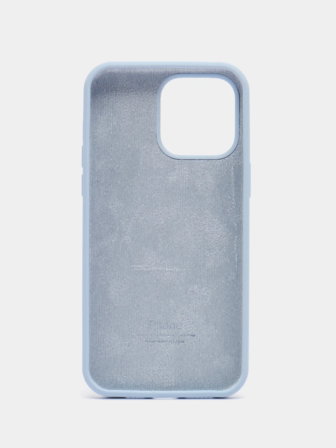 Небесно-голубой чехол Silicone Case для Apple iPhone 14 / 14Pro / 14Plus / 14ProMax