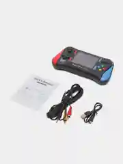 Красный игровая приставка портативная консоль для телевизора Game Box X7M, 500 игр