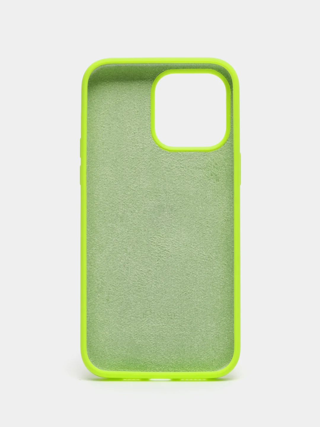 Салатовый чехол Silicone Case для Apple iPhone 14 / 14Pro / 14Plus / 14ProMax