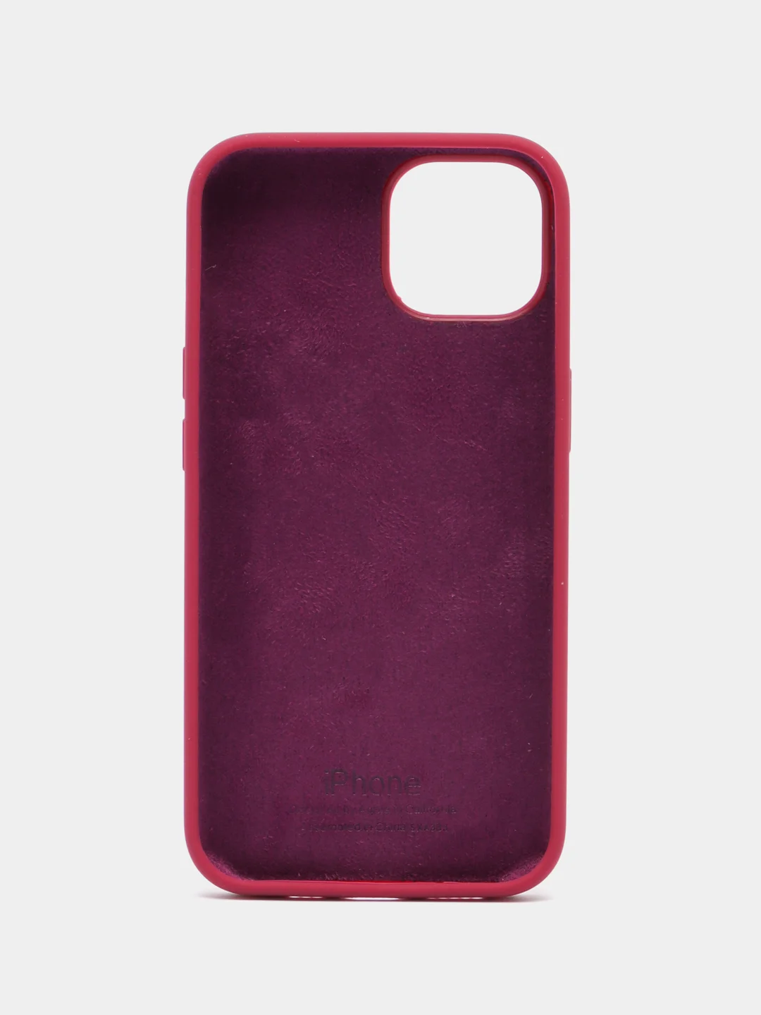 Тёмно-бордовый чехол Silicone Case для Apple iPhone 14 / 14Pro / 14Plus / 14ProMax