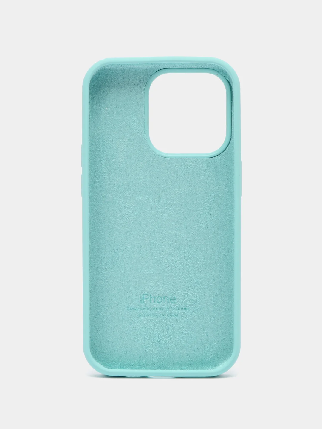 Бирюзовый чехол Silicone Case для Apple iPhone 14 / 14Pro / 14Plus / 14ProMax