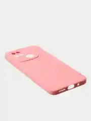 Пудровый чехол для Redmi 10C матовый, с дополнительной защитой камеры