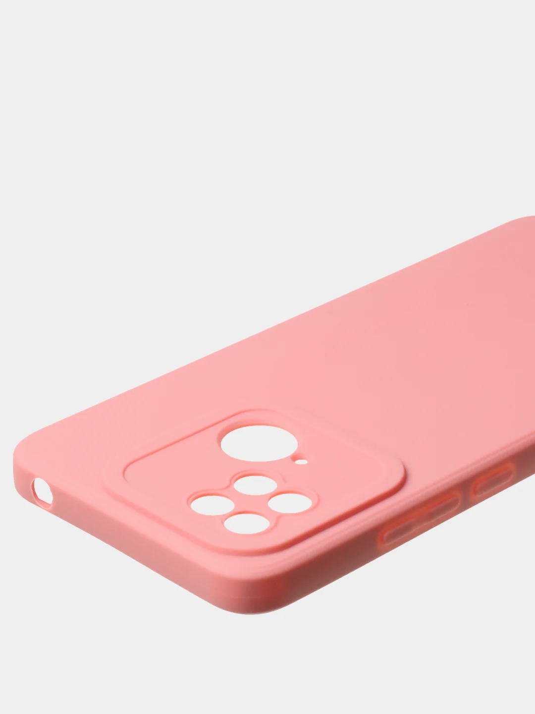 Пудровый чехол для Redmi 10C матовый, с дополнительной защитой камеры