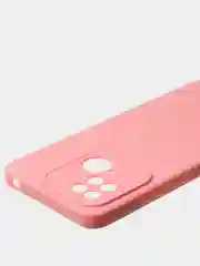 Пудровый чехол для Redmi 10C матовый, с дополнительной защитой камеры