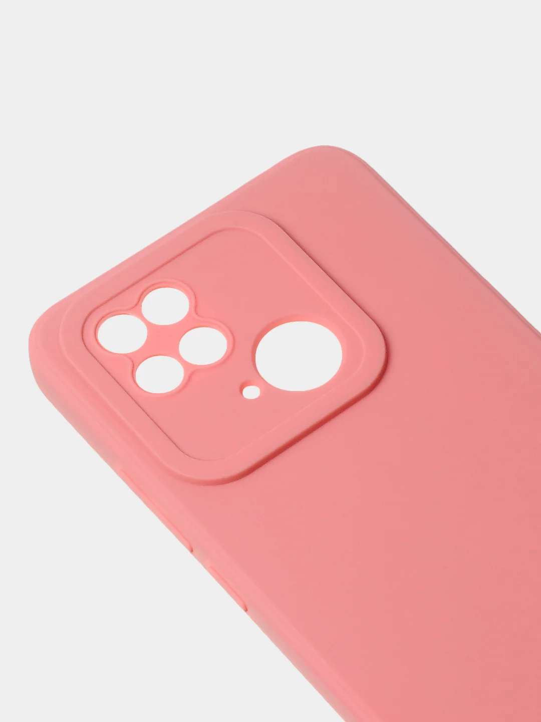 Пудровый чехол для Redmi 10C матовый, с дополнительной защитой камеры