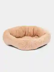 Лежанка для собак и кошек "Уют", мех, 45 х 35 х 11 см, коричневая