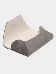 Серый футляр-чехол для очков, с магнитным замком, 16 х 6,5 см