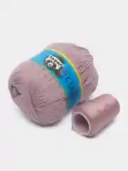 Коралловый пряжа пух норки/пряжа