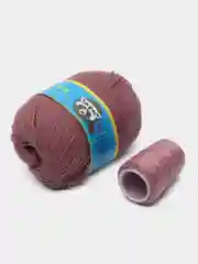 Коралловый меланж пряжа пух норки/пряжа