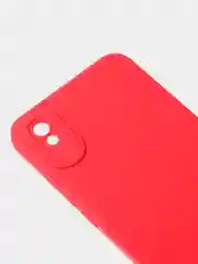 Зеленый чехол для Redmi 9A матовый, с дополнительной защитой камеры