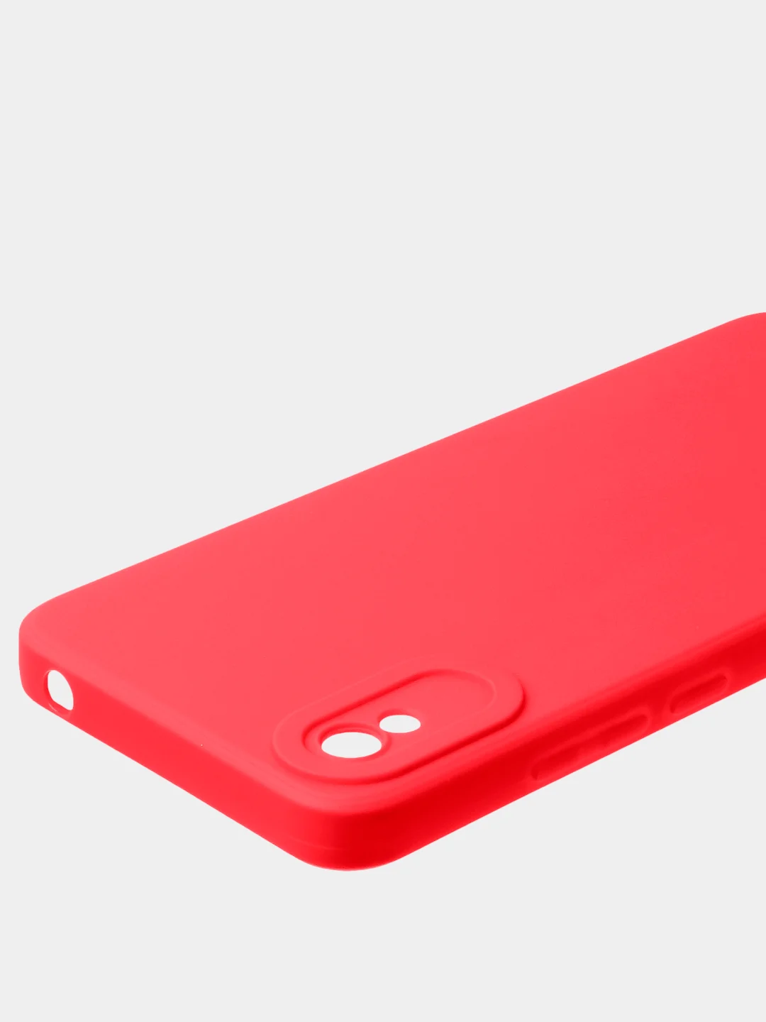 Зеленый чехол для Redmi 9A матовый, с дополнительной защитой камеры