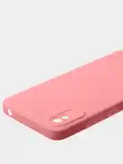 Пудровый чехол для Redmi 9A матовый, с дополнительной защитой камеры