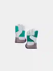 Перчатки спилковые, комбинированные