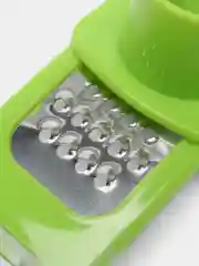 Зеленый терка для чеснока и орехов с держателем