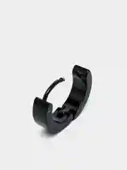 Черный серьги Unisex, кольца-конго