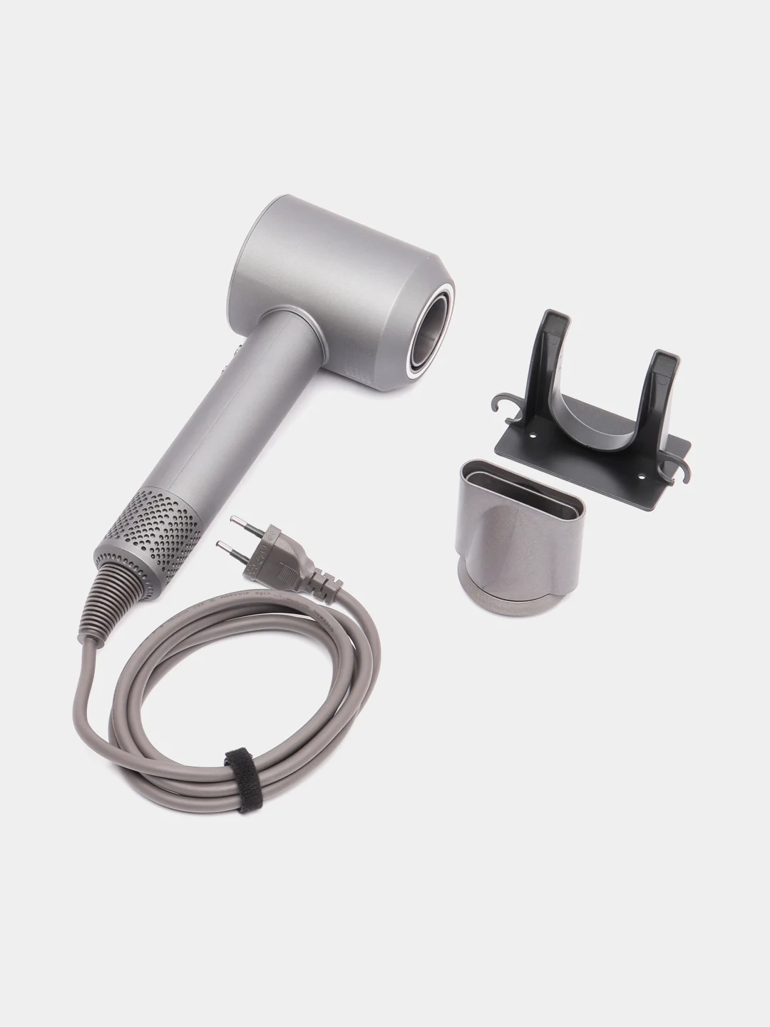 Тёмно-серый фен для волос Super hair dryer