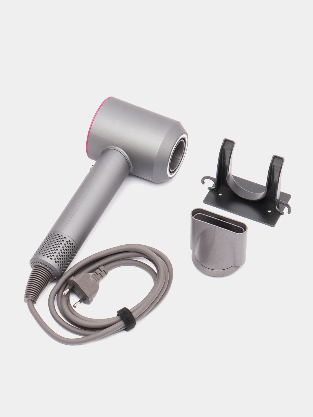 Розовый фен для волос Super hair dryer