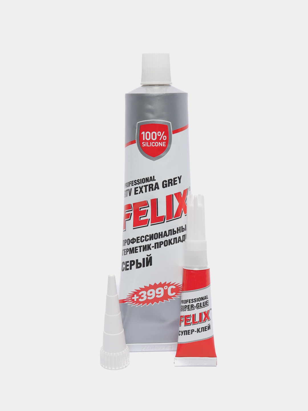 Герметик felix. Герметик-прокладка серый (100гр) Felix уп/12шт.