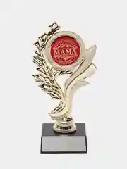 Кубок "Самая любимая мама на свете", 17.5 см
