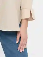 Бежевый рубашка