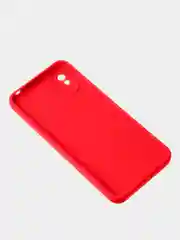 Зеленый чехол для Redmi 9A матовый, с дополнительной защитой камеры