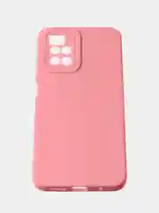 Пудровый чехол для Redmi 10 матовый, с дополнительной защитой камеры