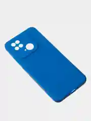Синий чехол для Redmi 10C матовый, с дополнительной защитой камеры
