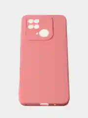 Пудровый чехол для Redmi 10C матовый, с дополнительной защитой камеры