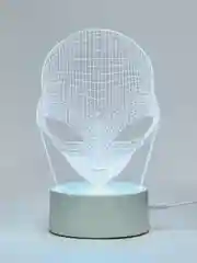 Бирюзовый ночник светодиодный 3D, светильник 9 цветов