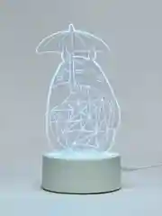 Бронзовый ночник светодиодный 3D, светильник 9 цветов