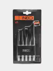 Набор зубил и долот NEO Tools, 5 штук