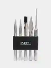 Набор зубил и долот NEO Tools, 5 штук