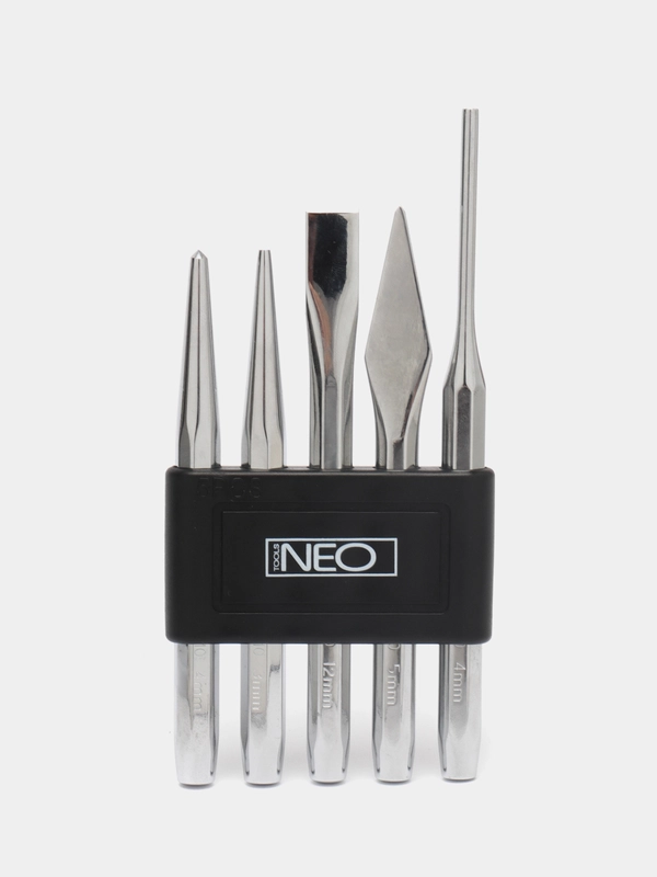 Набор зубил и долот NEO Tools, 5 штук