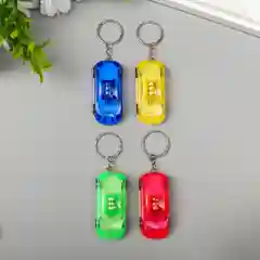 Красный брелок фонарик "Машина"
