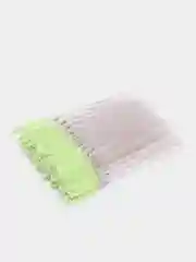 Лайм щеточки для ресниц и бровей, с блестками