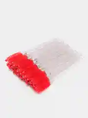Красный щеточки для ресниц и бровей, с блестками
