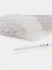 Белый щеточки для ресниц и бровей, с блестками