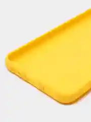 Желтый чехол для Realme 8 / Realme 8 Pro силиконовый матовый, цветной