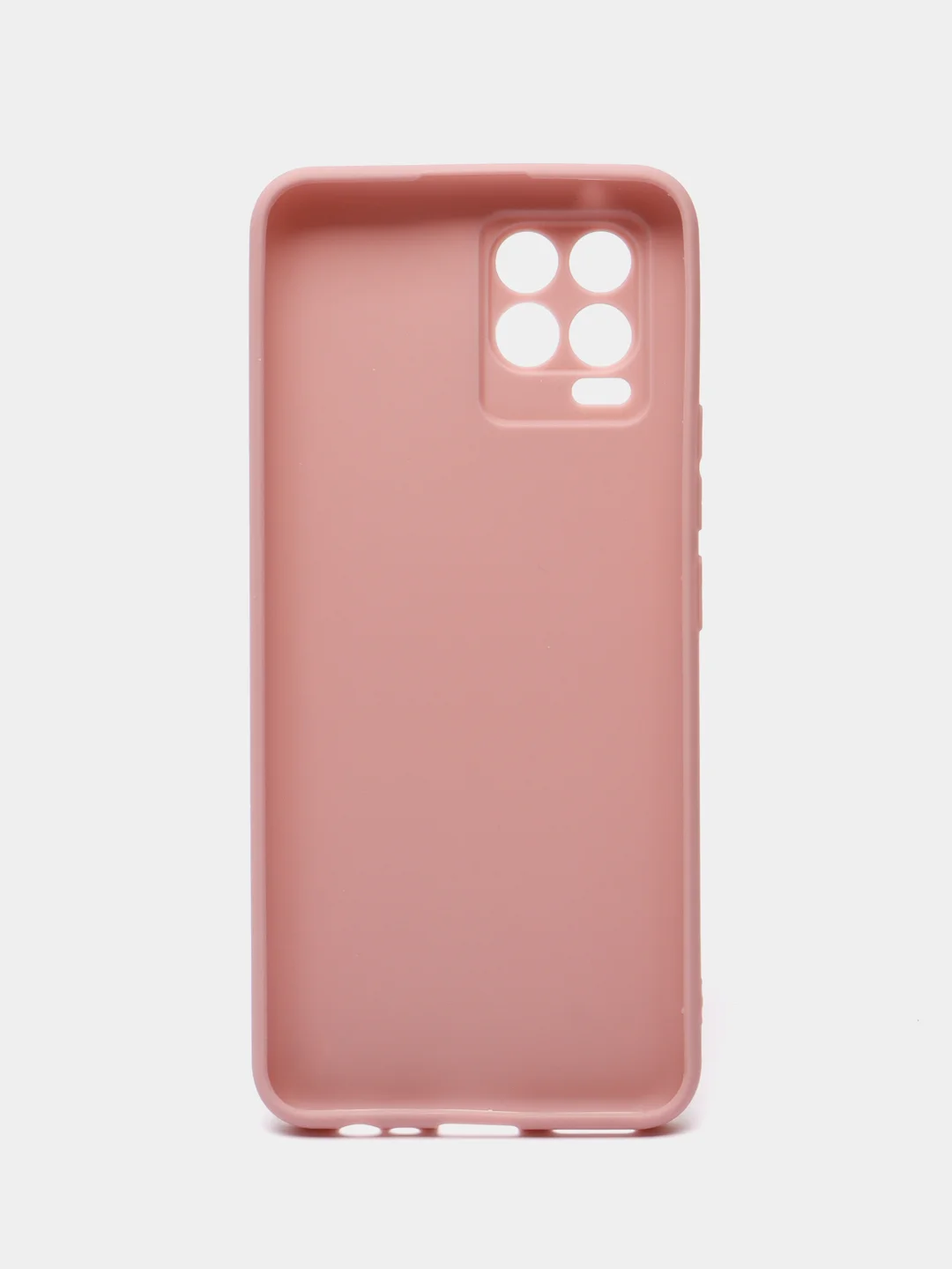 Коралловый чехол для Realme 8 / Realme 8 Pro силиконовый матовый, цветной