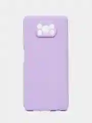 Сиреневый чехол Xiaomi Poco X3 NFC / Poco X3 Pro силиконовый матовый, цветной