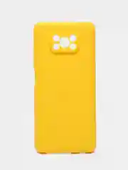 Желтый чехол Xiaomi Poco X3 NFC / Poco X3 Pro силиконовый матовый, цветной