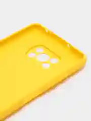 Желтый чехол Xiaomi Poco X3 NFC / Poco X3 Pro силиконовый матовый, цветной