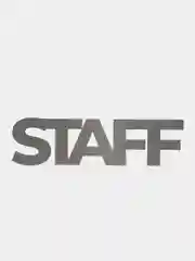 Табличка на служебное помещение Staff, нержавеющая сталь, 1,5 мм