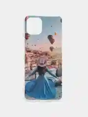 Лазурный чехол для телефона Samsung Galaxy A13 / A33 / A53 / A73 / A03S / A32 / A12  , с рисунком