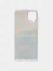 Серый меланж чехол для телефона Samsung Galaxy A13 / A33 / A53 / A73 / A03S / A32 / A12  , с рисунком
