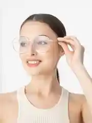 Прозрачный очки имиджевые
