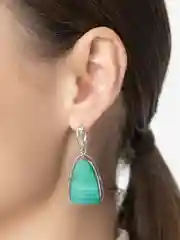 Кольца и серьги/Малахит