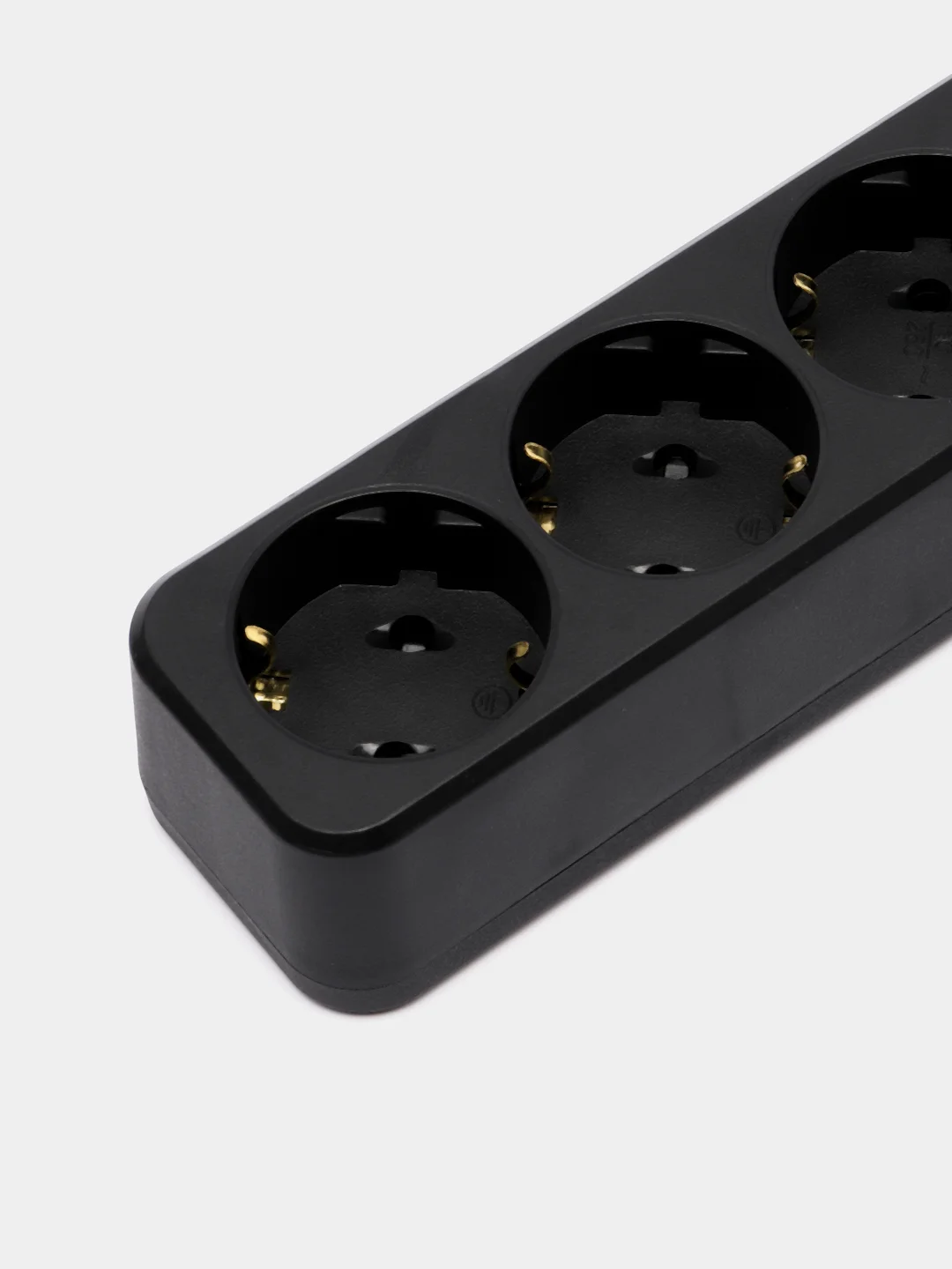 Черный сетевой фильтр удлинитель Perfeo Power Stream, 3 USB порта, 3 розетки
