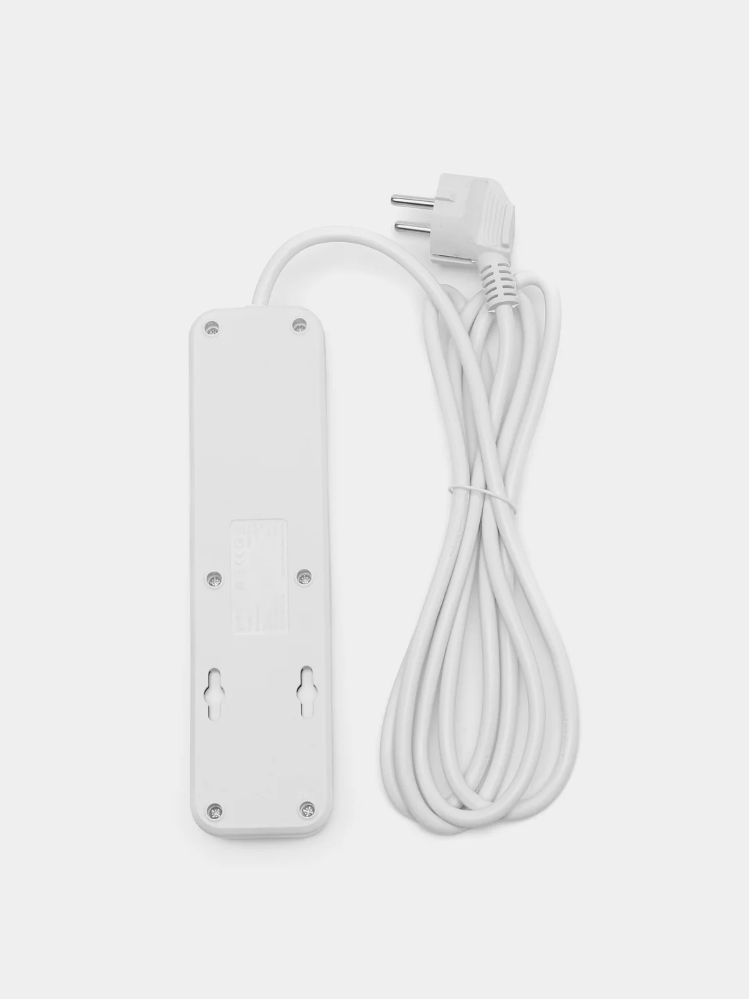Белый сетевой фильтр удлинитель Perfeo Power Stream, 3 USB порта, 3 розетки