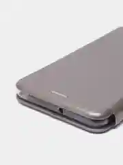 Серый чехол книжка Huawei Honor P30 Lite/20S/P30 Lite New Edition/20 Lite(Хонор П30 Лайт/20С)
